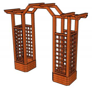 Zahradní Pergola L15