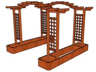 Zahradní Pergola L8