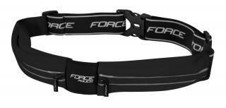 Běžecký opasek Force Pouch, černý