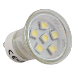 Forever Light, LED žárovka 6×SMD5050, GU10, 1,3W, 150Lm, teplá bílá