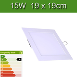 Led panel hranatý 24w, 30 x 30 cm, 1680Lm, denní bílá