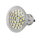 LED žárovka, 30×SMD, GU10, 230V, 2W,155Lm, teplá bílá