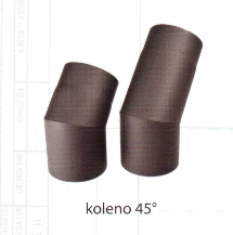 Koleno 180/45° /1,5 mm