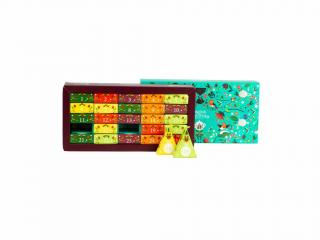 BIO Adventní kalendář Truhla - Vánoční čaj, 25 pyramidek, English Tea Shop