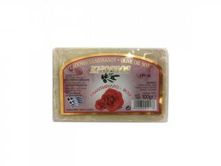 Knossos olivové mýdlo růže 100 g