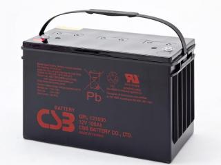 CSB 12V 100Ah olověný akumulátor M6/M8 (10 let) (GPL121000)