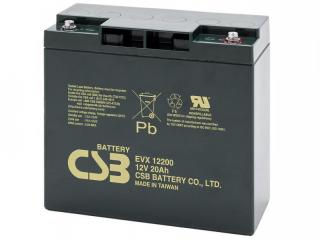 CSB 12V 20Ah olověný akumulátor DeepCycle AGM M5 (EVX12200)