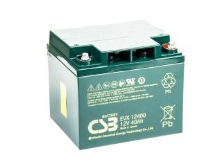 CSB 12V 40Ah olověný akumulátor Deep Cycle M6 (EVX12400I)