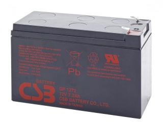 CSB 12V 7,2Ah olověný akumulátor F1 (GP1272F1)