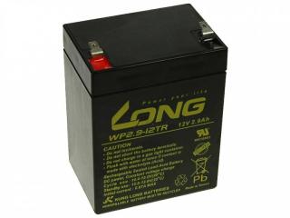 Long 12V 2,9Ah olověný akumulátor F1 (WP2,9-12TR)