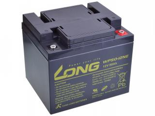 Long 12V 50Ah olověný akumulátor DeepCycle F8 (WP50-12NE)