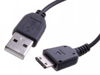 Nabíjecí USB kabel pro telefony Samsung G800, L760, S5230 (22cm)
