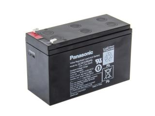 Panasonic 12V 7,2Ah olověný akumulátor F1  LC-R127R2PG