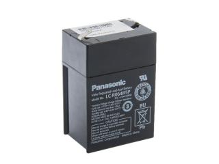 Panasonic 6V 4,5Ah olověný akumulátor F1  LC-R064R5P