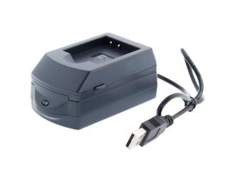 USB nabíječka AVEPU 152 pro Li-Ion akumulátor Olympus Li-50B, Sony NP-BK1