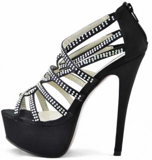 Luxusní boty 127 - černé