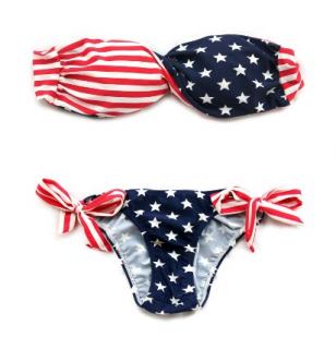 Luxusní plavky BIKINY USA Amerika