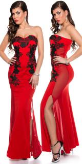 Plesové šaty - IF K18449 - červené