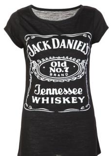 Tričko Jack Daniels - černé