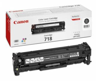 Canon CRG718BK originál - rozdelený pack