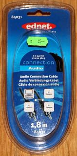 EDNET audio-kabel propojovací