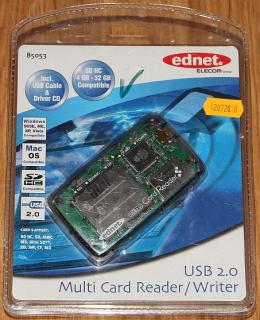 EDNET Multi Card Reader USB 2.0