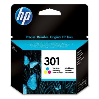 HP originální ink CH562EE, No.301, color, 165str.