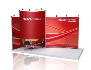 Výstavní stánek ISO Frame Wawe