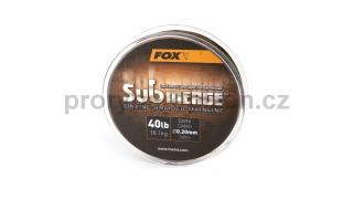 Fox Pletená šňůra Submerge Dark Camo Sinking Braid