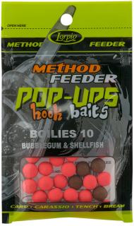 Lorpio Boilies Pop-Ups Hook Baits Bubblegum &amp; Shellfish 15g