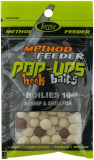 Lorpio Boilies Pop-Ups Hook Baits Shrimp &amp; Shellfish 15g