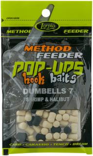 Lorpio Dumbells Pop-Ups Hook Baits Shrimp &amp; Halibut 15g