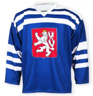 ČSSR hokejový retro dres 1947 modrý
