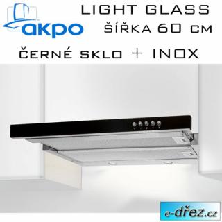 Digestoř AKPO WK-7 Light Glass 60cm ČERNÝ podvěsný