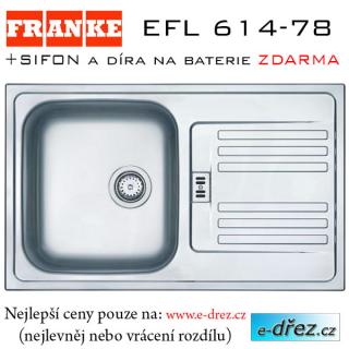 FRANKE EUROFORM EFL 614-78 tkaná struktura