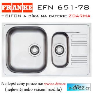 FRANKE EUROFORM EFN 651-78
