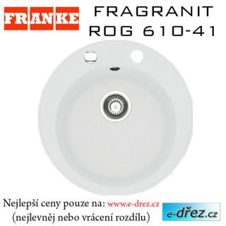 Franke ROG 610-41 bílá led