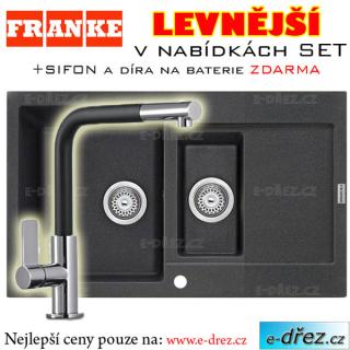 SET FRANKE MRG 651-78 ONYX + baterie Neptune