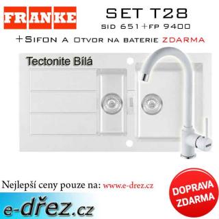 Set Franke T28 (SID 651 + FP 9400)