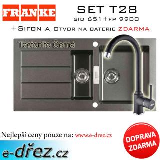 Set Franke T28 (SID 651 + FP 9900)