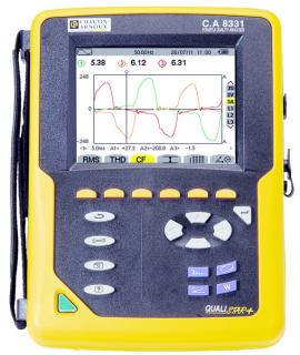 Chauvin Arnoux C.A 8331 - Třífázový analyzátor elektrických sítí