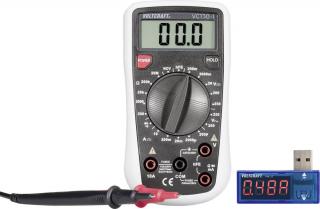 Voltcraft VC130 + USB Power meter PM-37 - Digitální multimetr