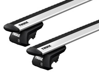 Příčníky Thule BMW X3 E83 2004-2010 s podélníky, Evo WingBar stříbrné