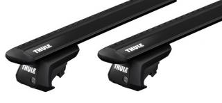 Příčníky Thule Nissan Qashqai J11 2014-2021 s podélníky, Evo WingBar černé