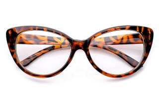 Dámské kočičí brýle s čirými skly BORN86 BN0095