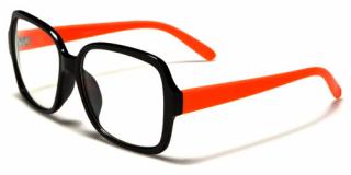 Dámské oranžové brýle Nerd NERD021d