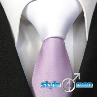 Pánská úzká fialová kravata Style4men YB6231
