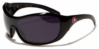 Sportovní černé plastové sluneční brýle XLoop XL368a