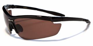 Sportovní černé sluneční brýle Xloop XL0611
