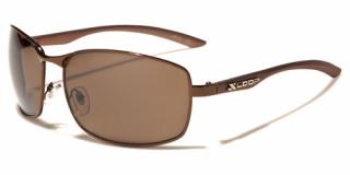 Sportovní hnědé sluneční brýle Xloop XL502d